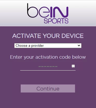Activate beIN Sports on Firestick