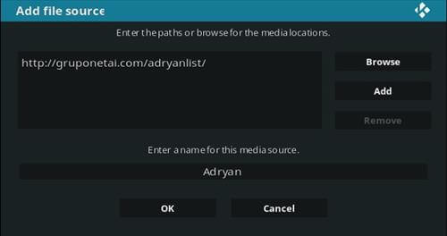 Name the source as Adryan