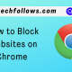 Block websites on Chrome
