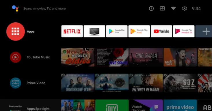 play store to get Britbox on Android TV