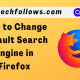 Change Default Search Engine in Firefox