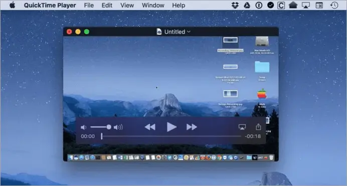 Play a video with QuickTime Player