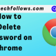 Delete Password on Chrome