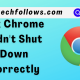 How to Fix When Chrome Didn't Shut Down Correctly