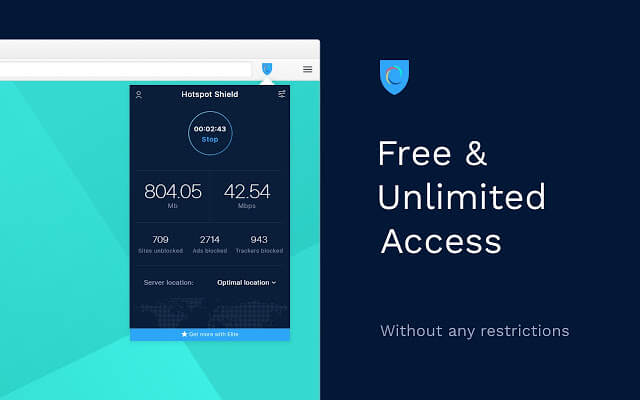 Hotspot Shield VPN - Free VPN Chrome  Extensions