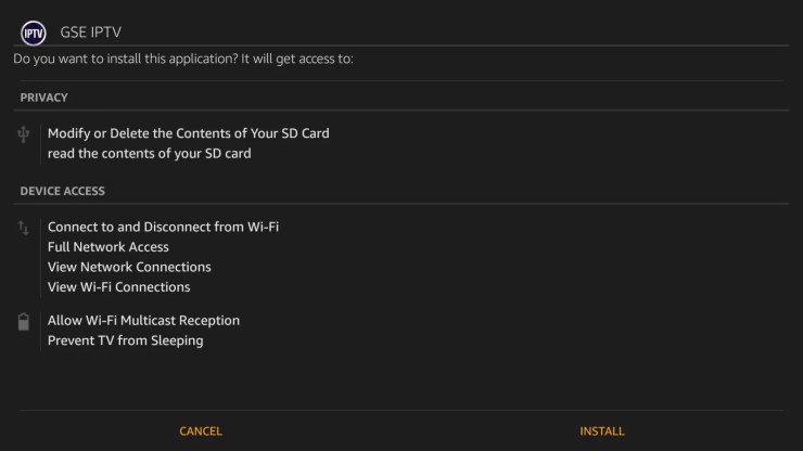 How to install GSE IPTV on Firestick?