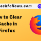 Clear Cache in Firefox