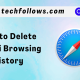 How to Delete Safari Browsing History