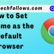 How to Set Chrome as the Default Browser