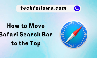 How to move safari safari search bar to the top
