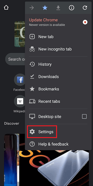 Settings. How to remove themes from Chrome