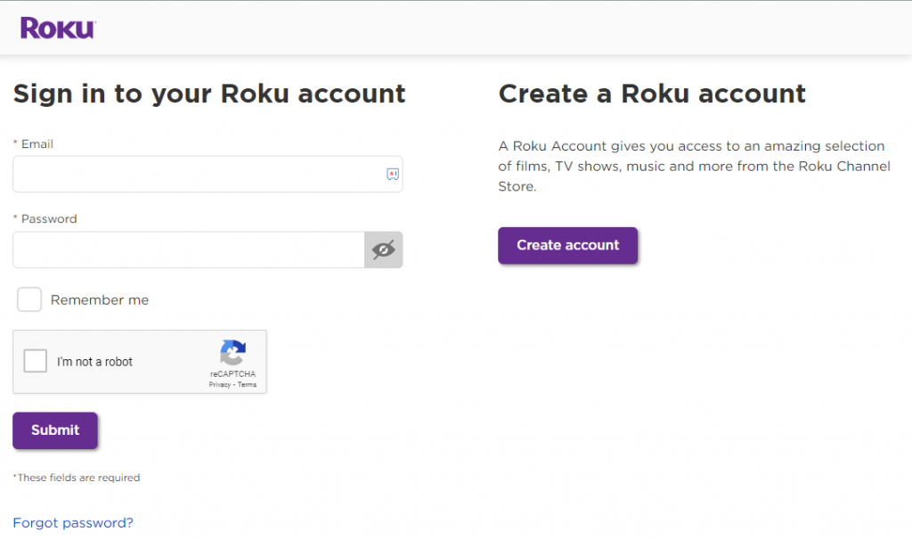 roku account to Install MUBI on Roku TV