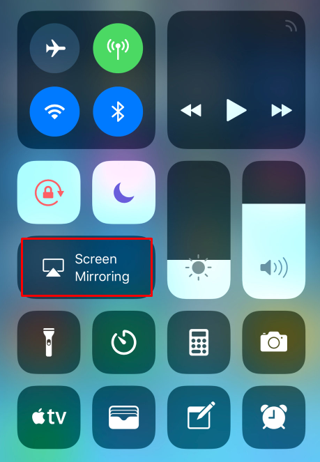 Tap Screen Mirroring