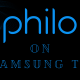 Philo on Samsung TV