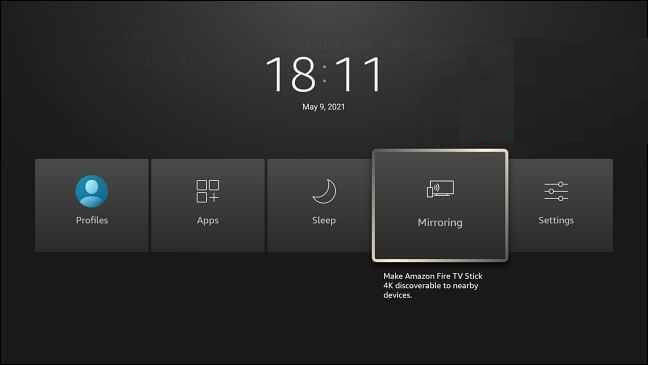 Enable Mirroring on Firestick 
