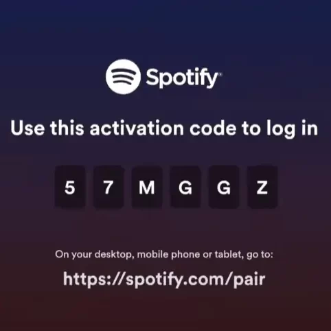 Enter the same activation code