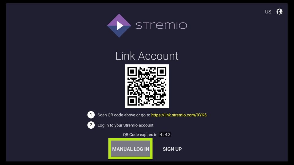 Sign in to Stremio 