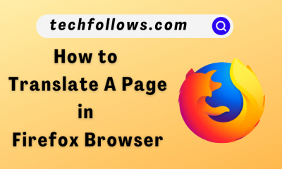 Translate a page in Firefox