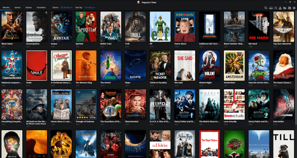 Popcorn Time on Windows