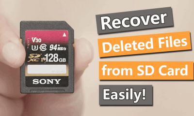 recover data from formatted SD card