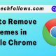 remove Chrome themes