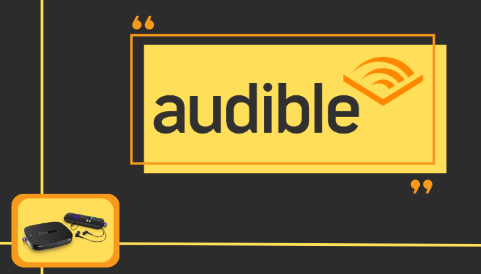 audible on roku