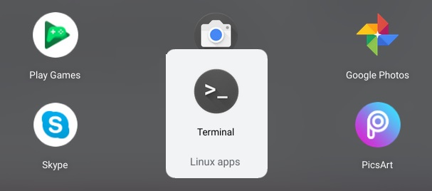 Linux Terminal on Chromebook