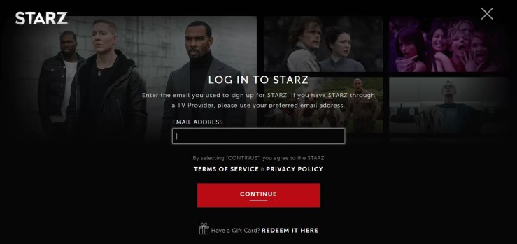 Cancel Starz Subscription