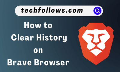 Clear History on Brave