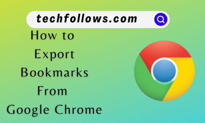 Export bookmarks from Chrome