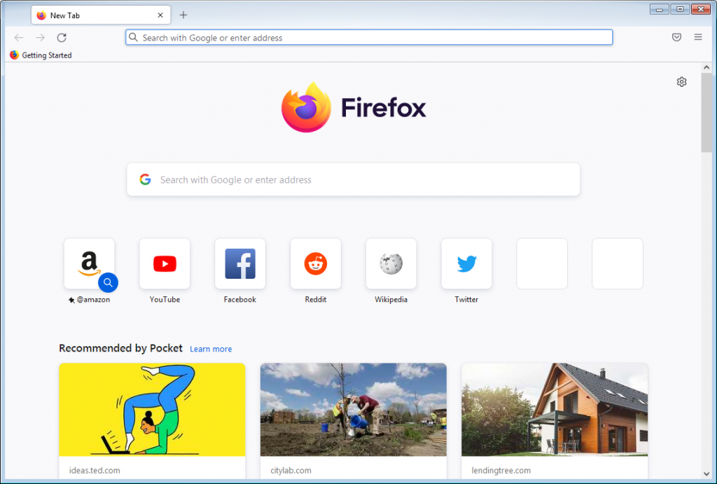 Firefox User Interface