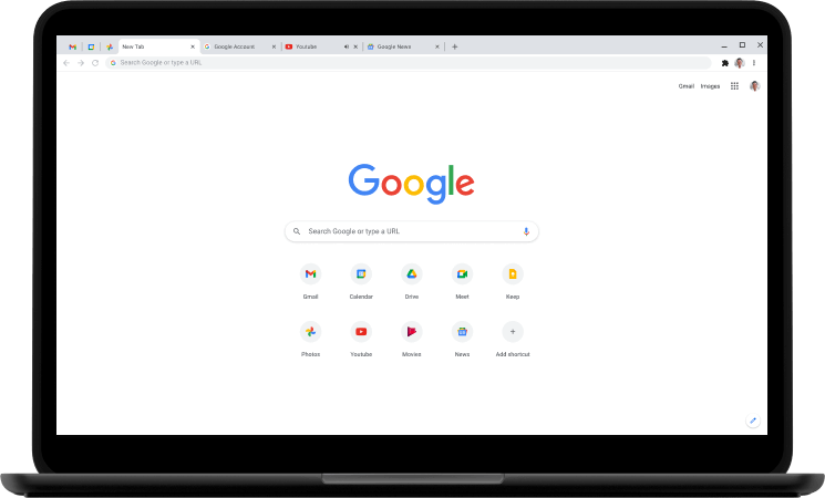 Chrome User Interface