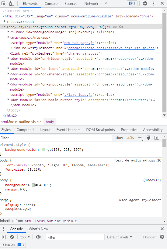 Developer tools in Chrome to take full page Screenshot