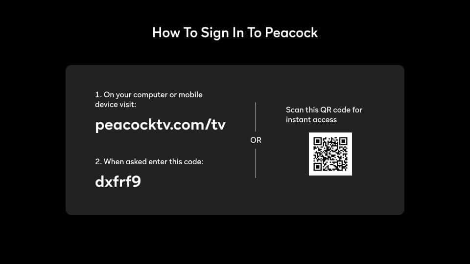 Enter the activation code and select Continue