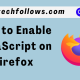 How to Enable JavaScript on Firefox