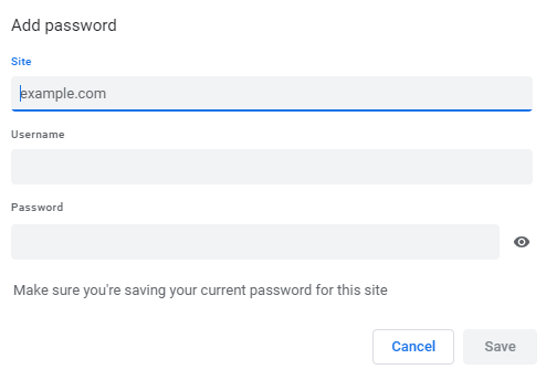 Click Save