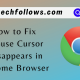 How to Fix Mouse Cursor Disappears in Chrome Browser