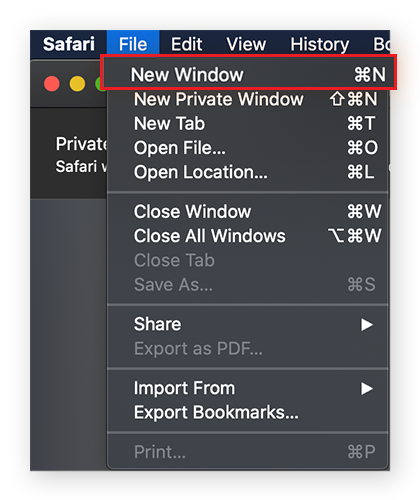 how to open incognito mode safari