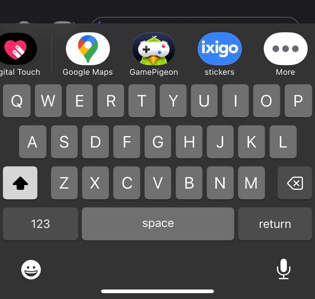 Open GamePigeon from Messages App Drawer