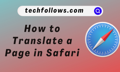 How to Translate a page in Safari