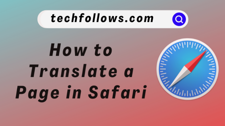 translate webpage on safari