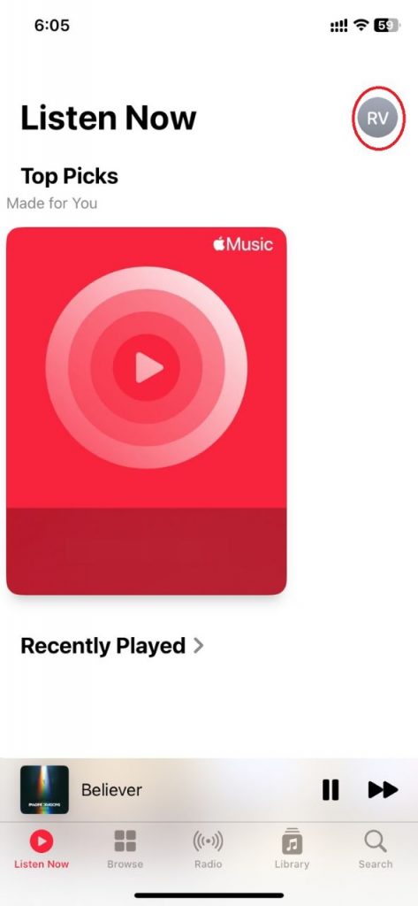Apple Music Profile icon