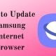 How to Update Samsung Internet Browser