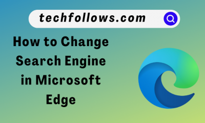 How to change search engine in edge