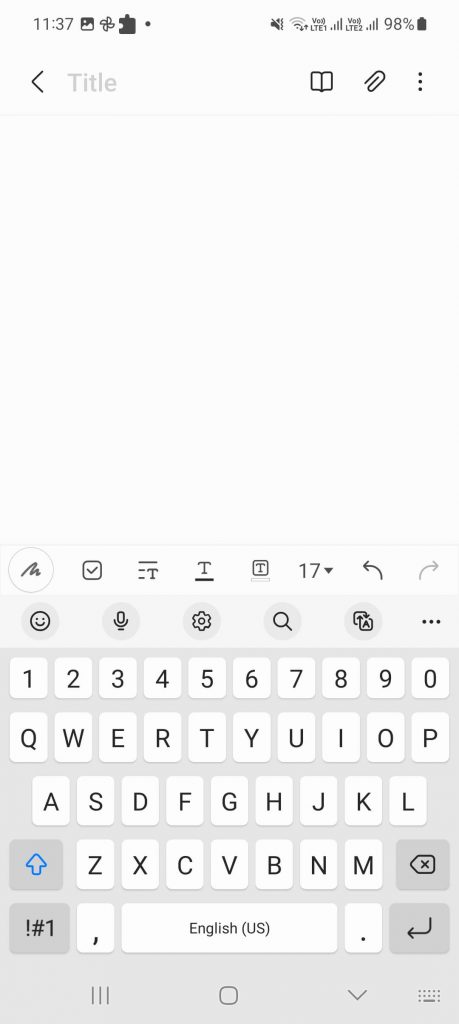 Tap the three-dotted icon on Gboard 