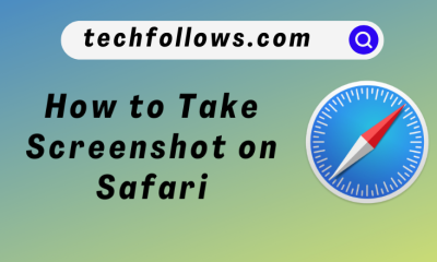 How to take screenshot on Safari