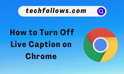 How to turn Off live caption on Chrome