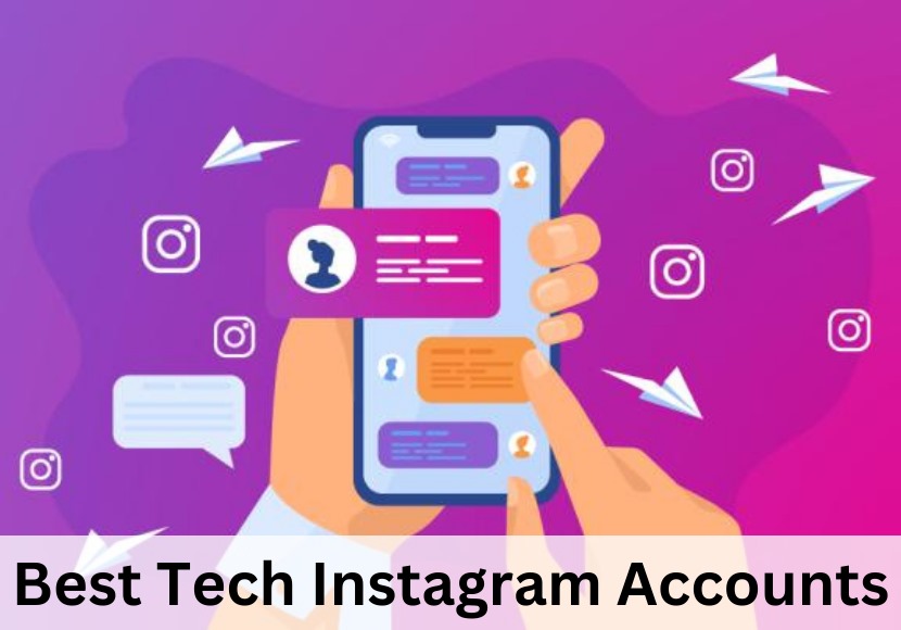 Instagram tech accounts