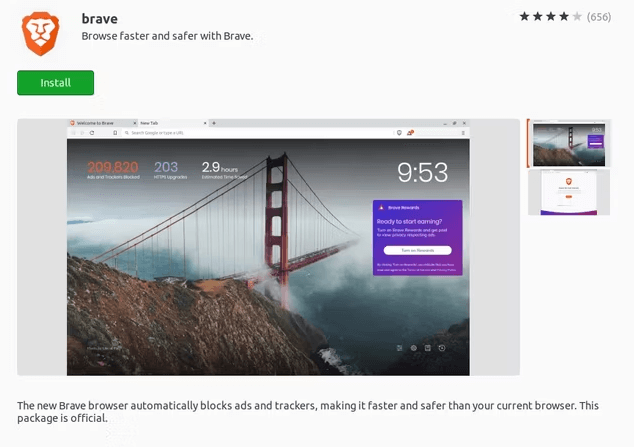 Install Brave Web Browser on Linux