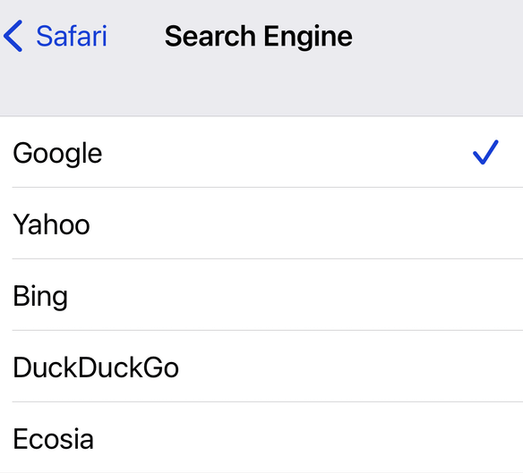 Steps to Remove Yahoo Search From Safari on iOS